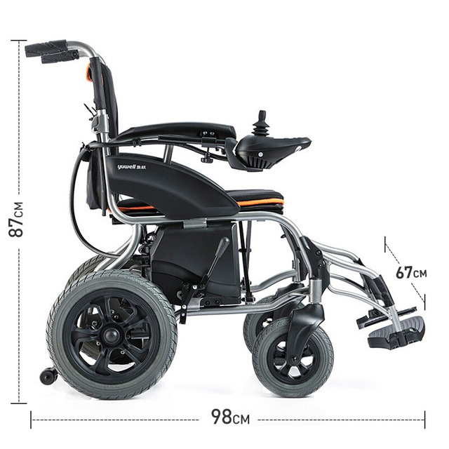 鱼跃(yuwell)电动轮椅车d210b 家用医用可折叠轻便全自动智能