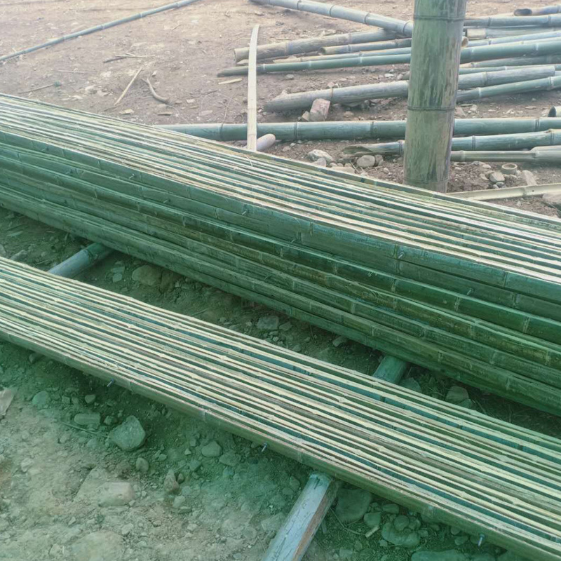 厂家直销3米加宽加厚竹片竹跳板架板竹排竹制脚手架支持来样定做