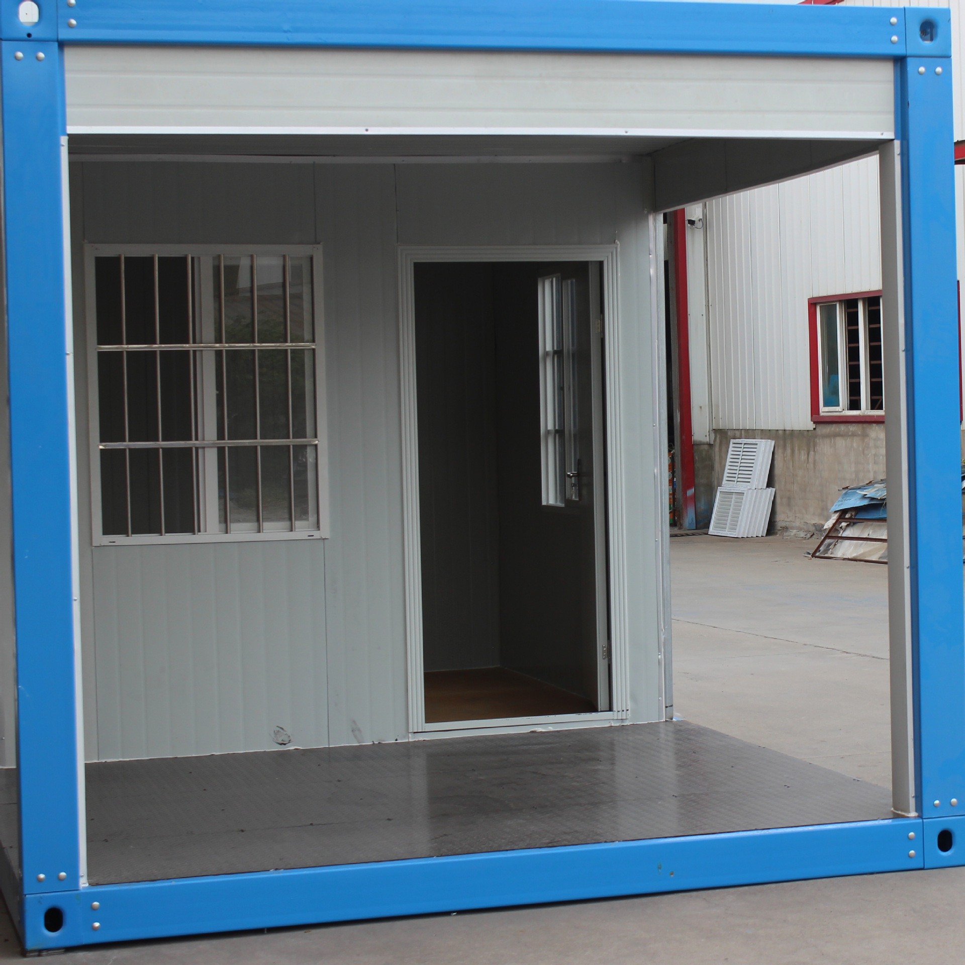 供应快拼拼装集装箱房屋工人宿舍临时办公室隔离房屋重复利用