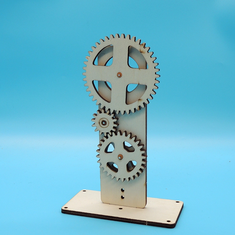 厂家货源diy齿轮组合小学生steam科教玩具材料包科技小制作