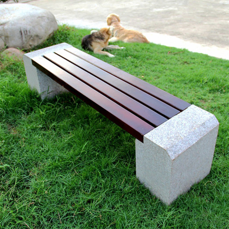 户外休闲公园排椅木园林公园公共排椅室外休息公园排椅