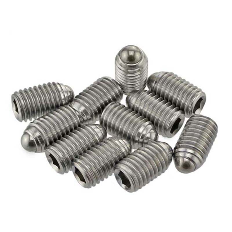 创河厂家定制螺丝内六角波珠螺丝弹簧柱塞机米波珠定位螺丝非标件-阿
