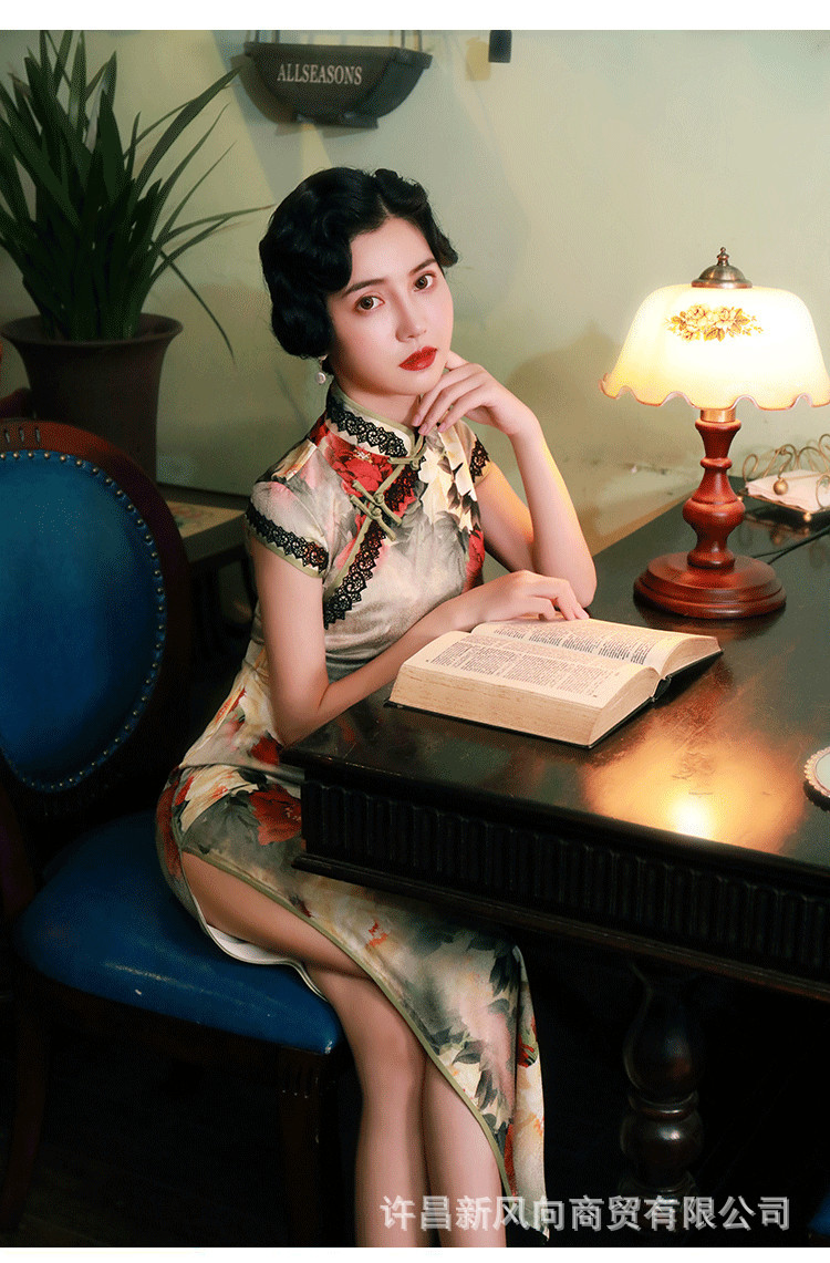 古装假发刘海片大波浪老上海复古旗袍民国造型手推波纹刘海