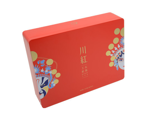 马口铁包装铁盒 定制品牌茶叶铁盒 长方形铁盒
