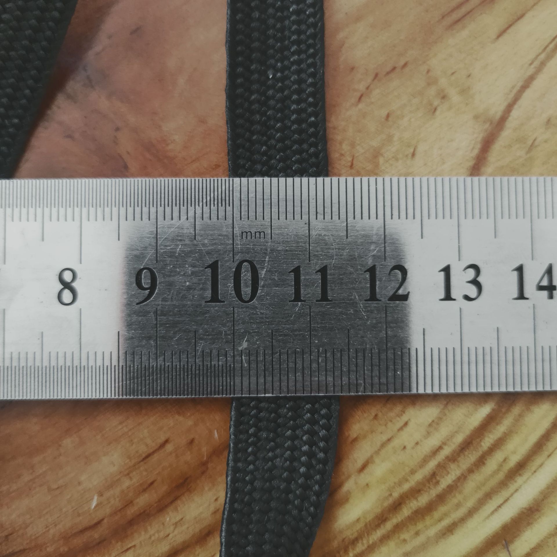 3cm25锭编织绳 25锭单层扁绳 涤丝单层编织绳