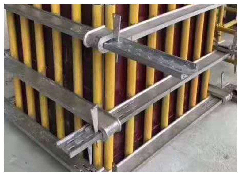 建筑工程用方柱扣加固件碳钢新型方柱加固件模板紧固器方圆扣