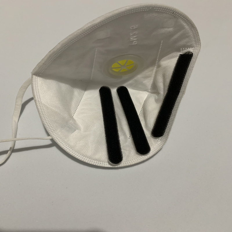 厂家专业定做环保鼻梁型kn95鼻梁条 平面低密度口罩海绵条-阿里巴巴