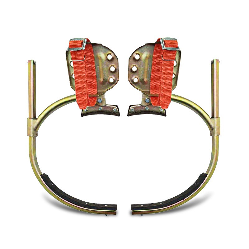 国标电工登杆爬电杆神器水泥杆脚扣爬杆器电线杆脚爬脚钩爬树工具