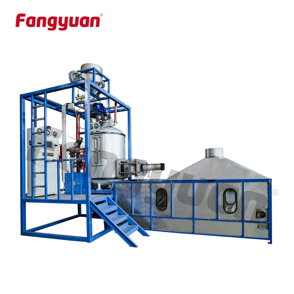 方圆塑机全自动eps聚苯乙烯泡沫间歇式预发机发泡机二次发泡设备