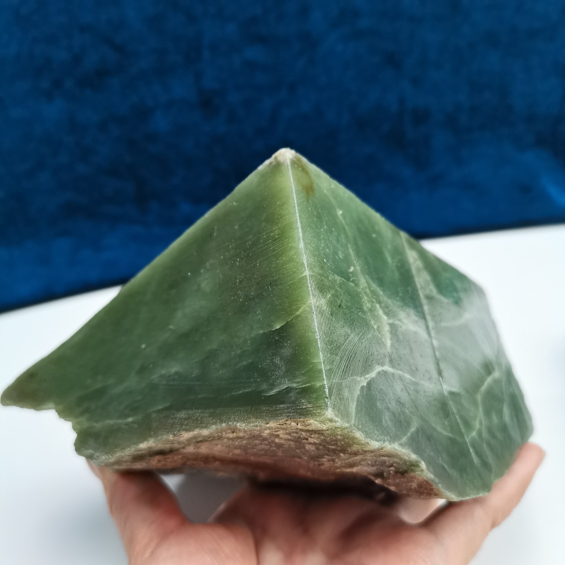 和田玉碧玉边角料俄罗斯碧玉原石毛料练手料新疆和田玉玉石毛料