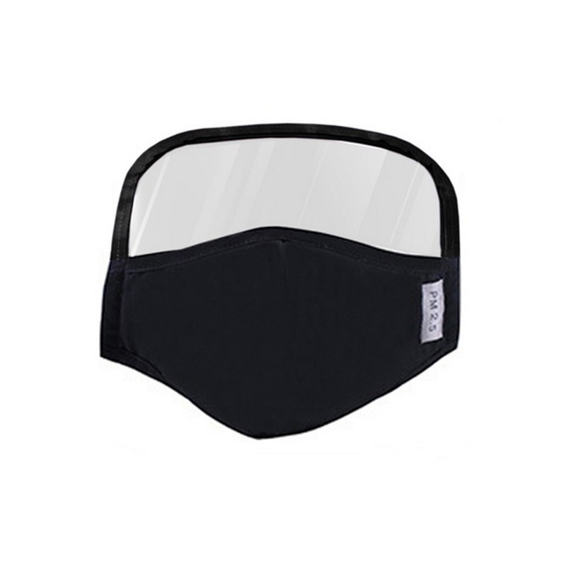 防护面罩防尘口罩 成人呼吸面罩护目镜口罩面罩一体式mask 2滤片