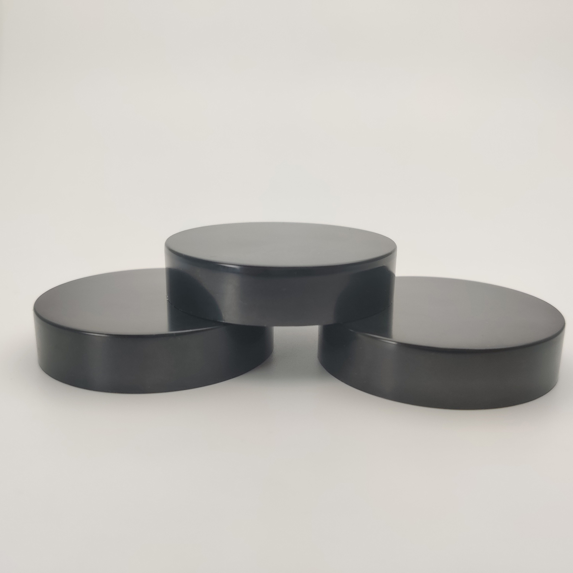 48mm旋牙广口瓶盖 塑料膏霜合盖 高档后重面霜盖含垫片 pp大旋盖