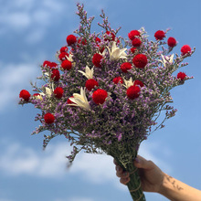 云南昆明干花花束鸿运当头干花装饰家居客厅摆设风干花束真花