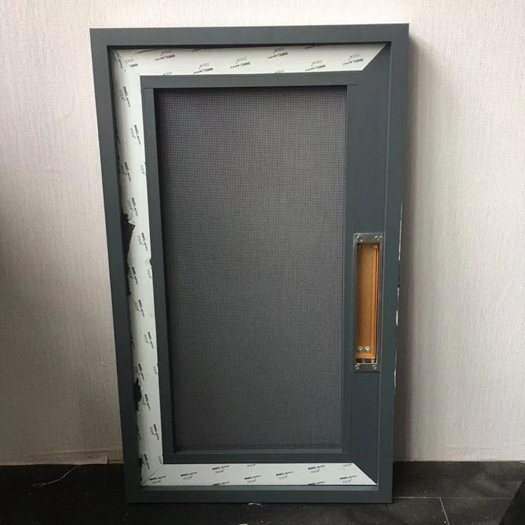 2020年新款 滑盖口袋式平开金刚网纱窗 滑盖口袋窗口袋纱窗