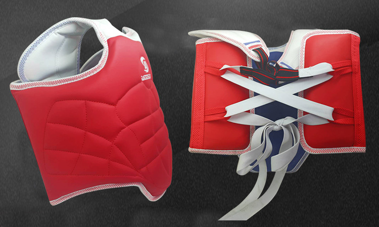 友星定制跆拳道护具加厚肌肉护胸成人儿童实战比赛训练