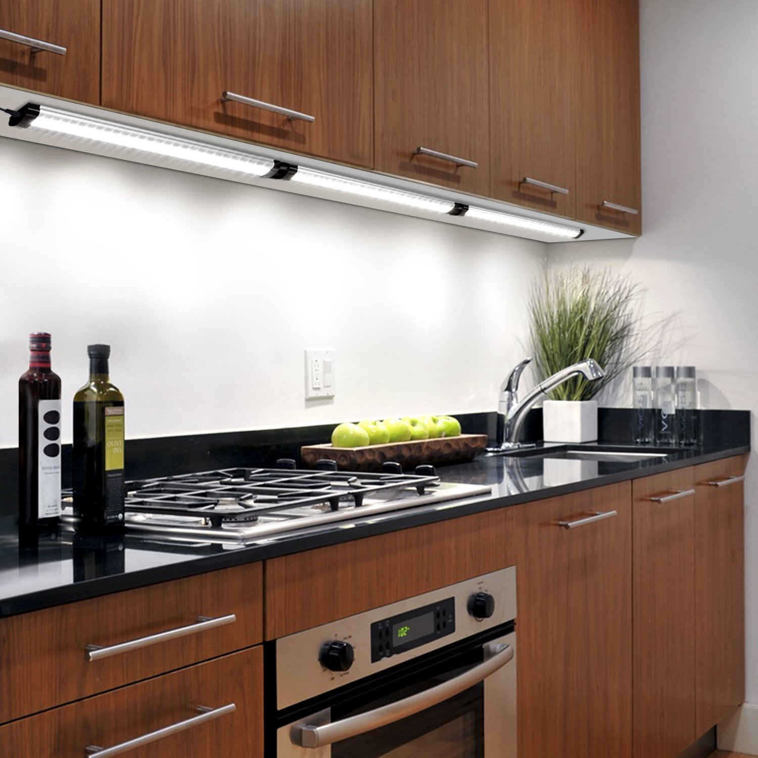 led橱柜灯 无线遥控 超薄七彩调光衣柜灯 厨房装饰灯条 厂家直销