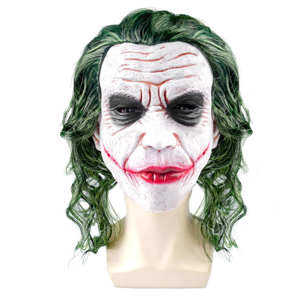 网红直播款电影角色joker小丑乳胶面具万圣派对狂欢舞台扮演道具