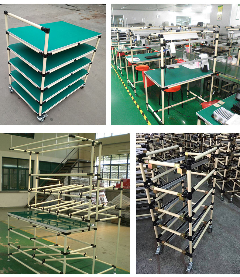 直径28mm线棒精益管 线棒管接头 米黄色钢塑复合管连接件厂家批发