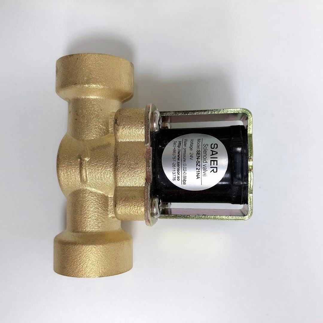 厂家直销循环水系统水流传感器 电磁阀组合 4分管 霍尔流量计