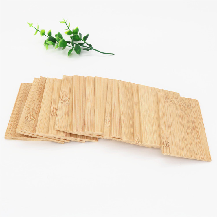 楠竹片 diy竹片 雕刻竹片钥匙牌 定制扁竹片染色上漆 雕刻竹牌子