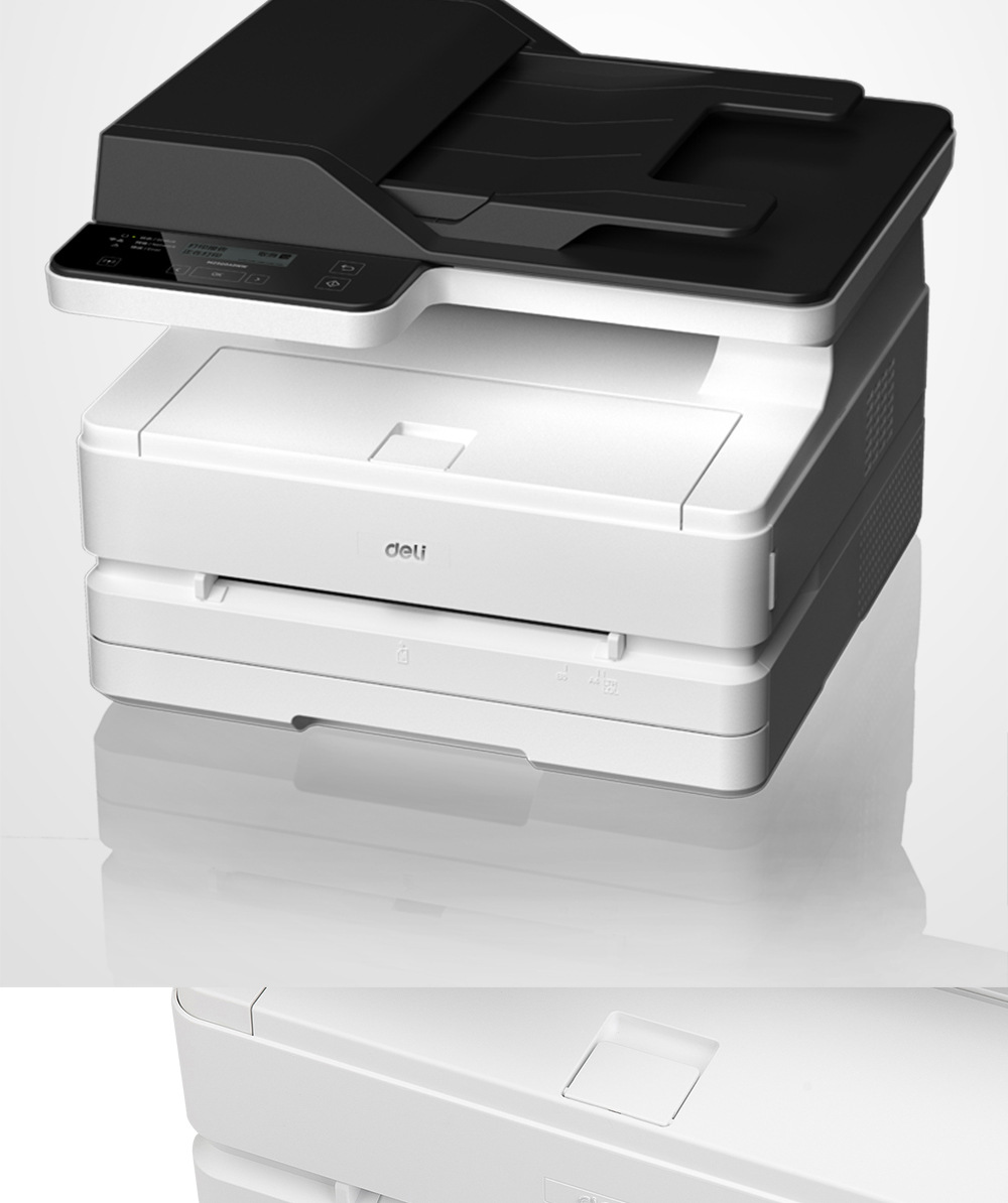 得力m2500ad m2500adn m2500adw激光黑白打印机自动双面办公打印