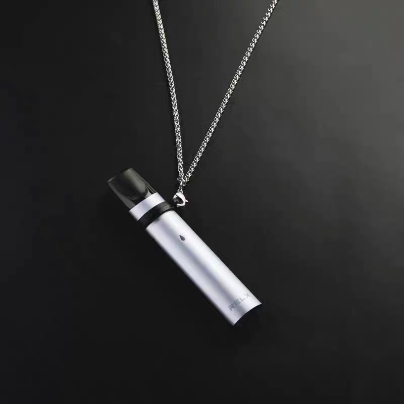 新relax钛钢链挂脖绳relx一代贴纸挂绳不锈钢链悦客四代moti小野