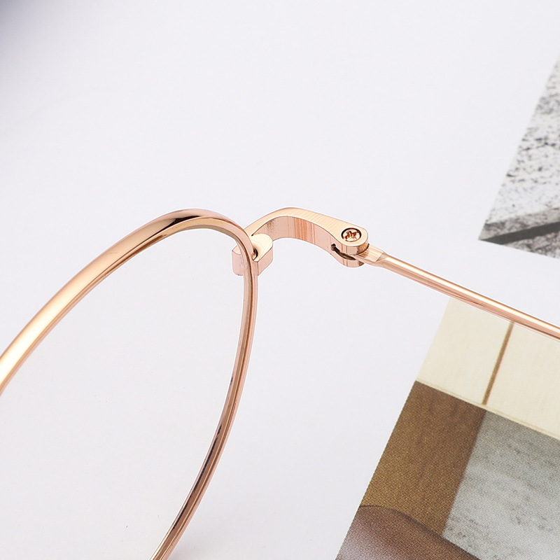 2021款韩版素颜爱心眼镜框网红文艺眼镜框学生平光镜成品近视眼镜