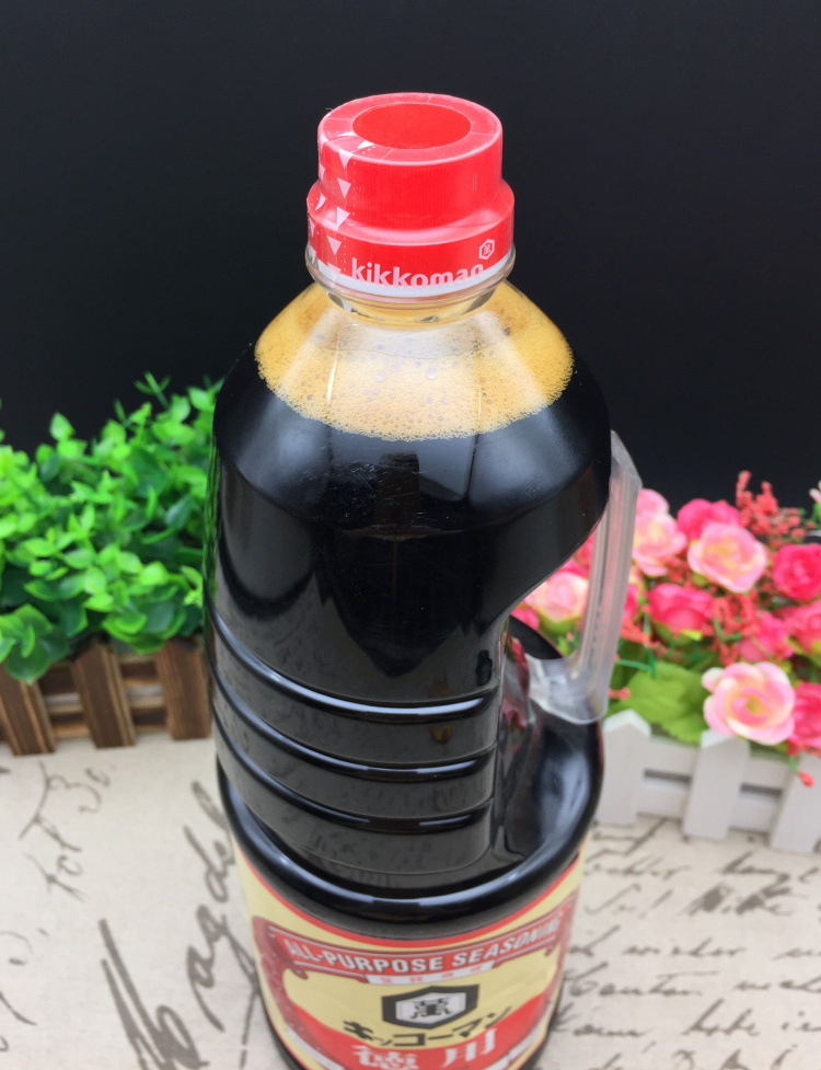 日本酱油 龟甲万酱油 德用万字浓口酱油1.8l万字酱油批发