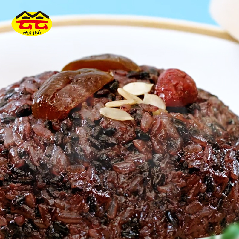 安井血糯八宝饭400g特产早餐红枣豆沙甜米饭软糯香甜黑糯米饭点心