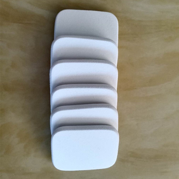 定制乳胶海绵鞋垫nbr乳胶化妆棉片材开孔透气舒适乳胶棉床垫