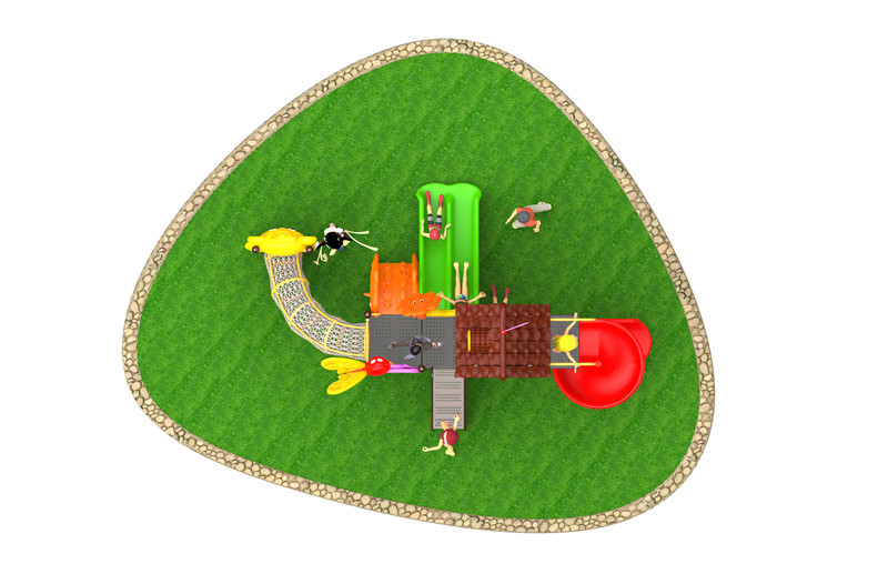 幼儿园户外室内外小区公园游乐场树屋系列玩具大型游乐设施滑滑梯