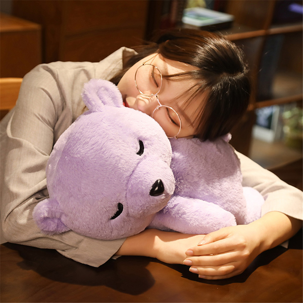 ins新品创意卡通瞌睡熊公仔情人节女孩生日礼物跨境毛绒玩具批发