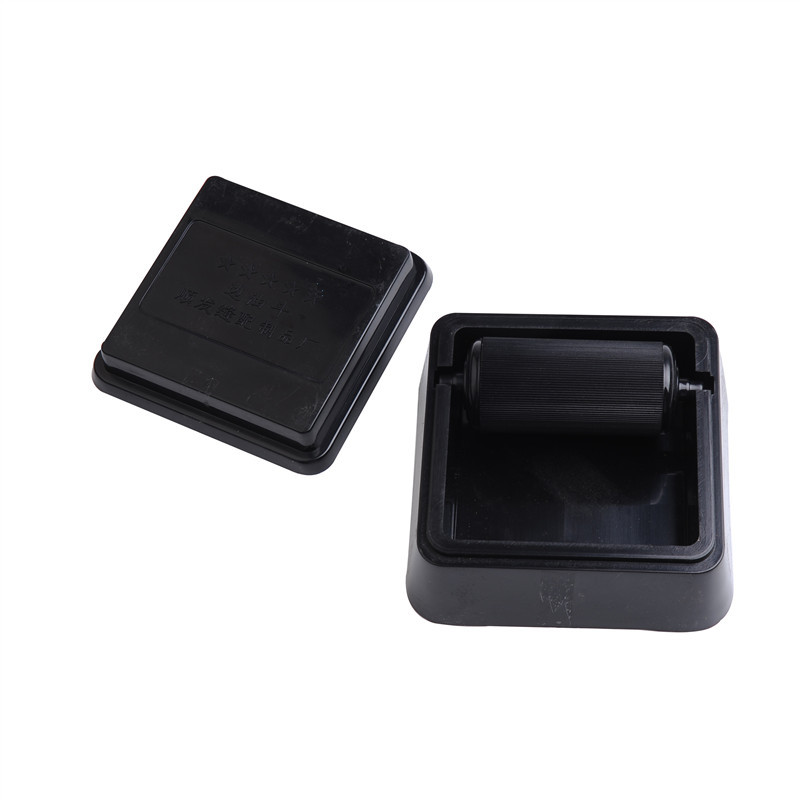 diy皮艺皮边处理 黑色塑料 边油盒 皮革油边工具边油斗皮具边油盒