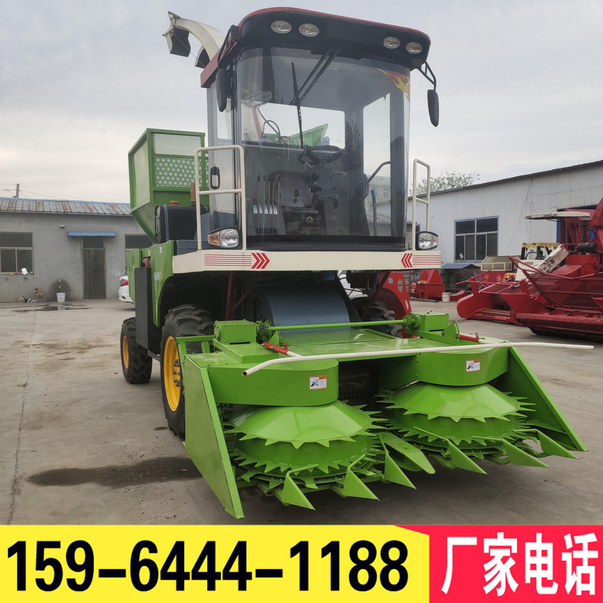小型收割机秸秆收获机械秸秆收割机玉米秸秆粉碎回收机秸秆青储机