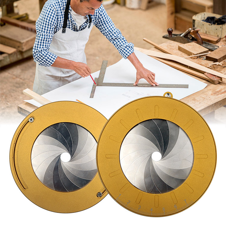 圆形画圆工具可调节测量绘图工具304不锈钢画圆创意绘图尺