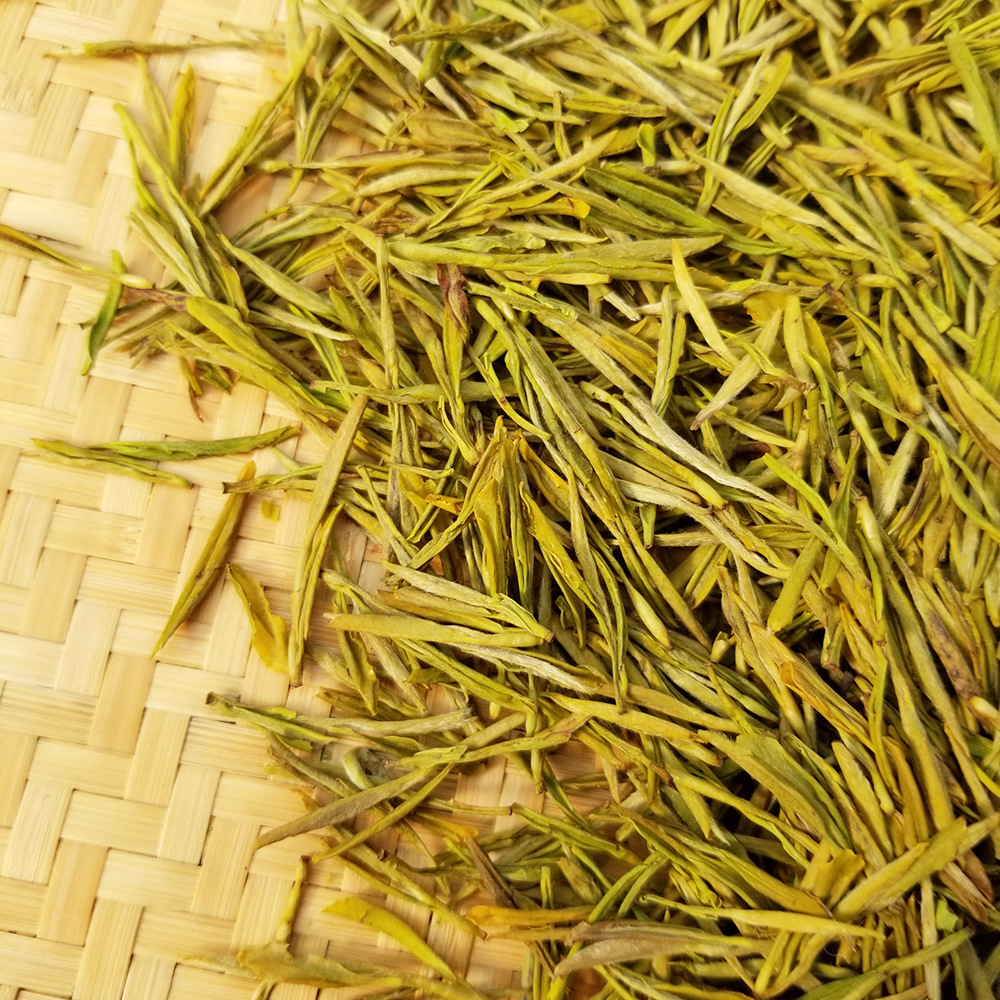 2020新茶明前特级黄金芽黄金白茶叶奶白色浓香型500g高品质绿茶叶