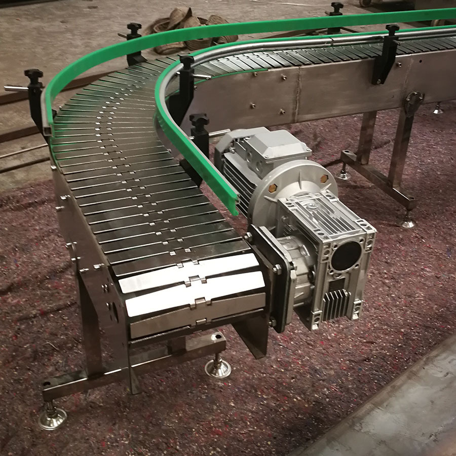 0成交0台厂家多排平顶链输送机 玻璃瓶降温线链板输送机￥1000.