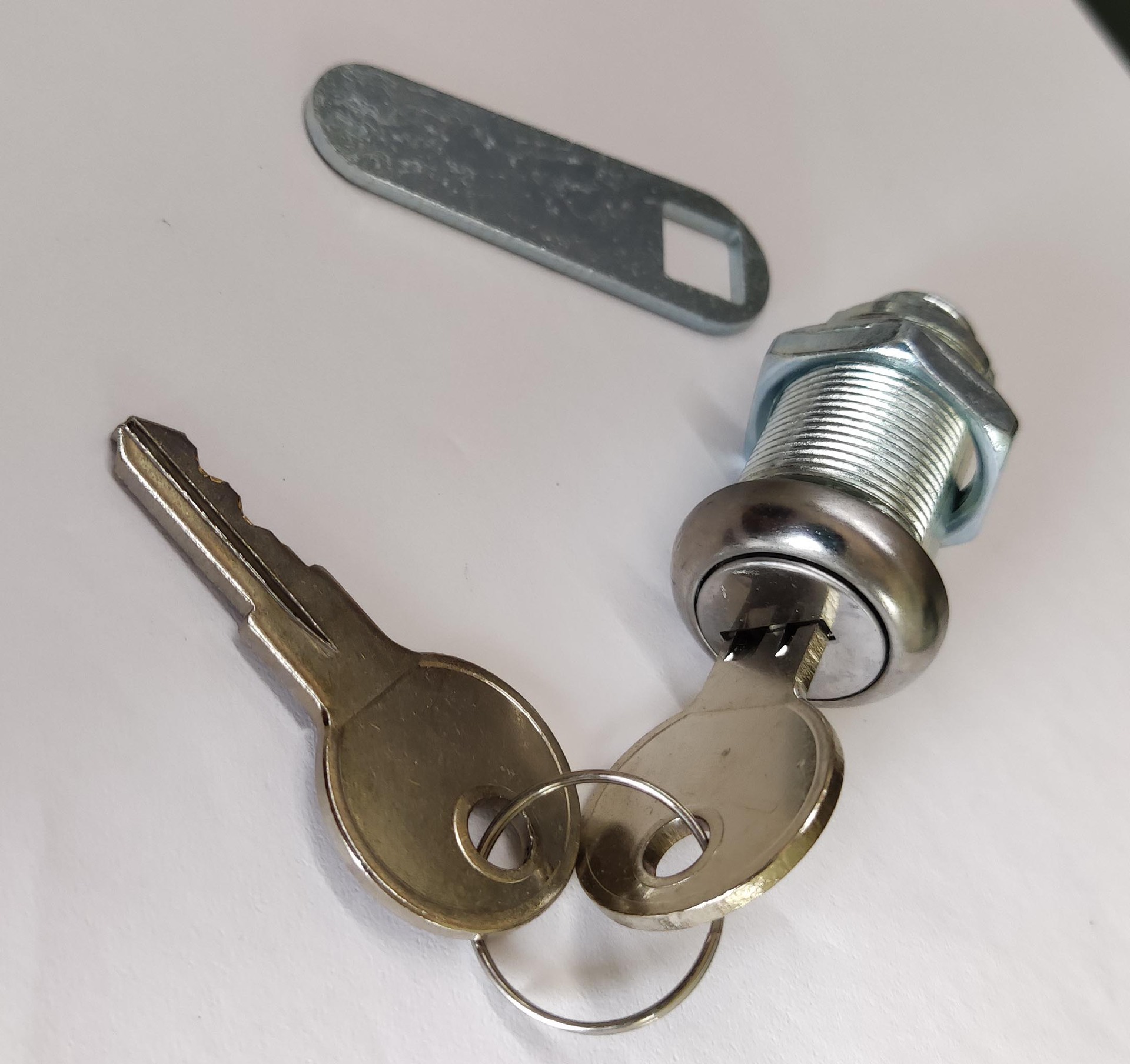 厂家直销圆头转舌锁信箱锁带防尘盖配电柜锁三角锁一字锁油箱锁