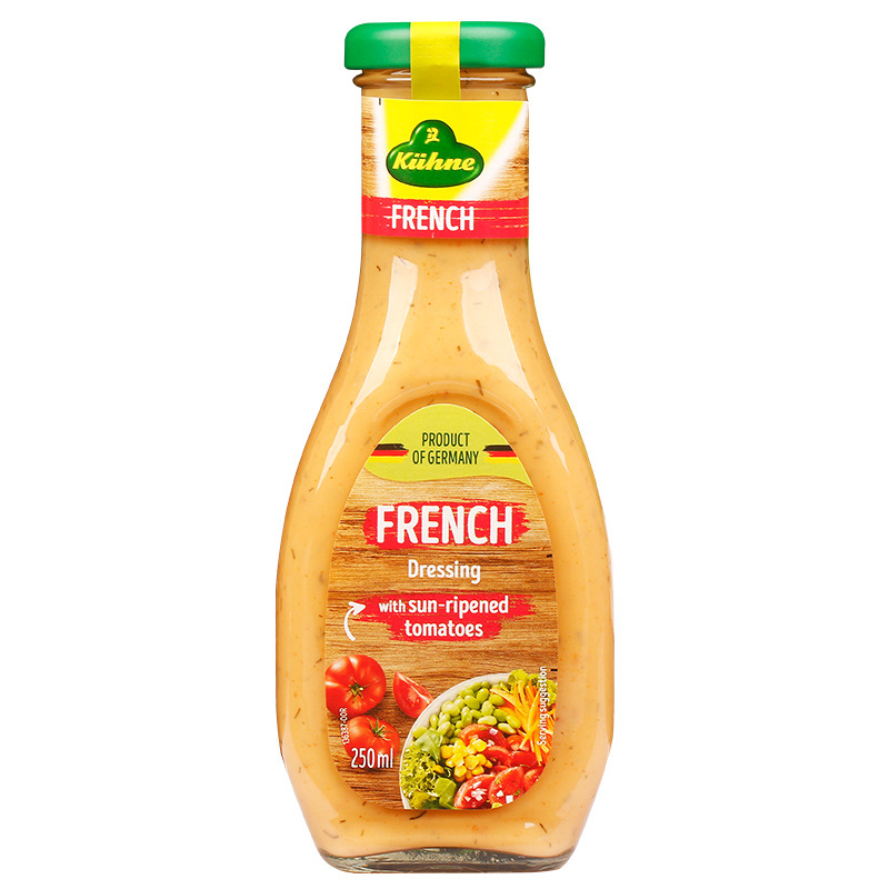 德国冠利法式沙拉酱250ml 调味酱色拉酱蔬菜水果沙拉酱香甜凉拌