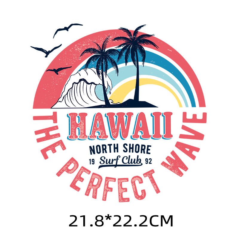 字母烫画服装热转印印花图案 高弹胶印烫印logo衣服烫图烫画现货