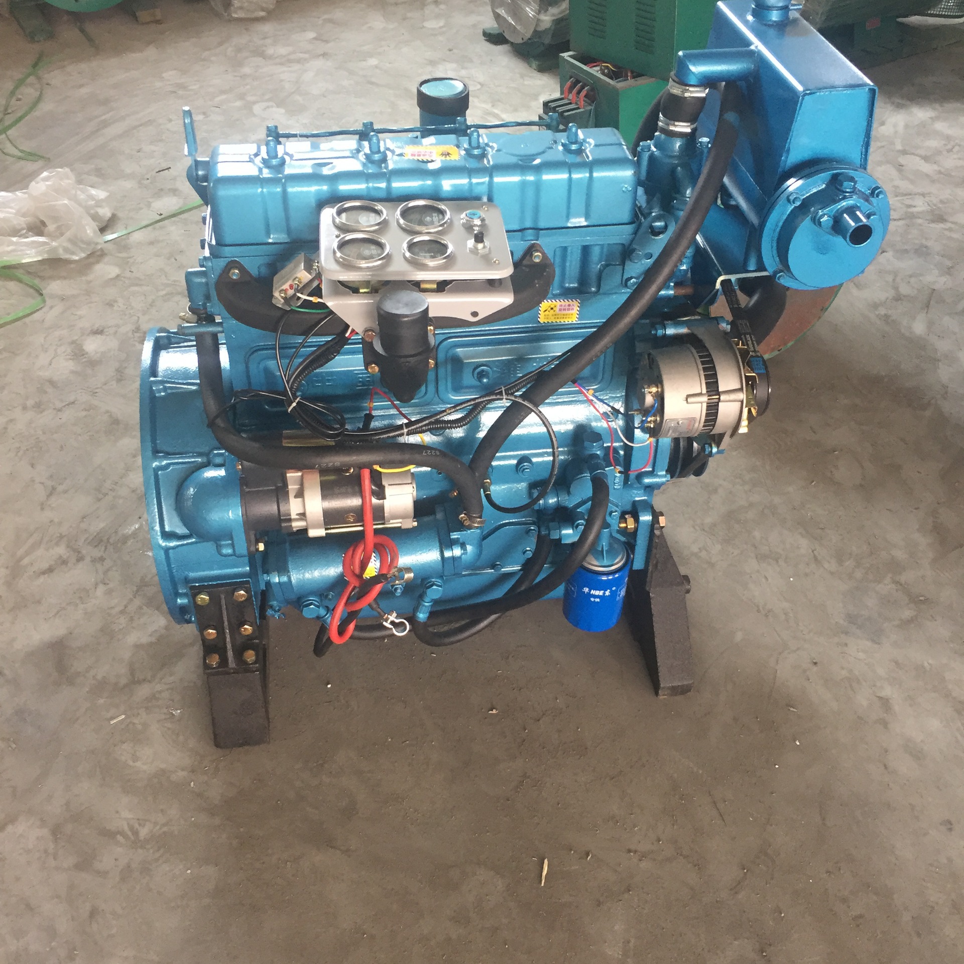 zh4100zc 4缸50kw船用柴油机 船用柴油发动机