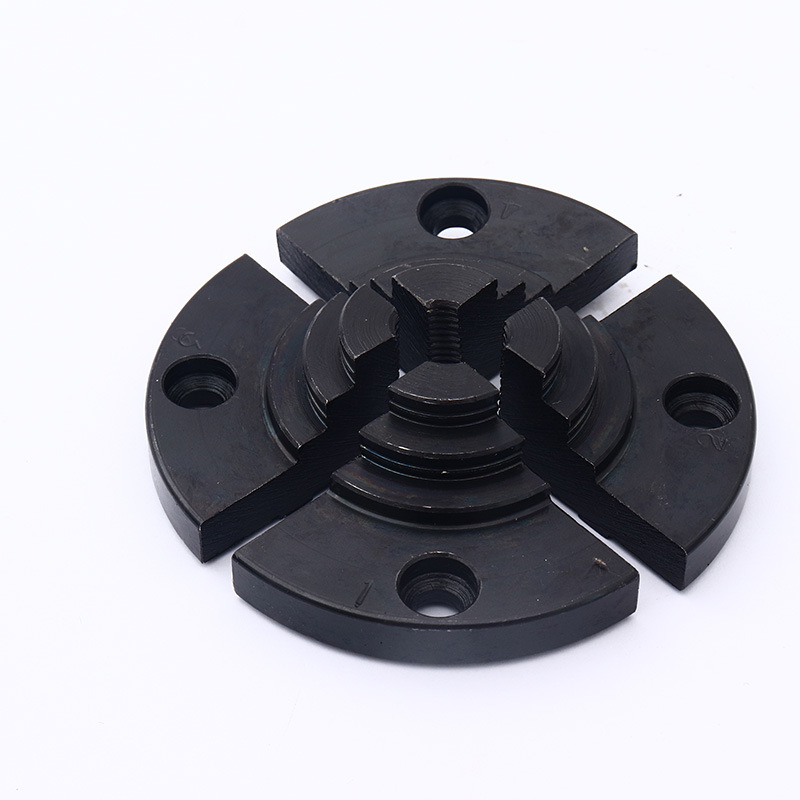 现货供应车床用卡盘4寸c型联动卡盘 木工机械四爪卡盘