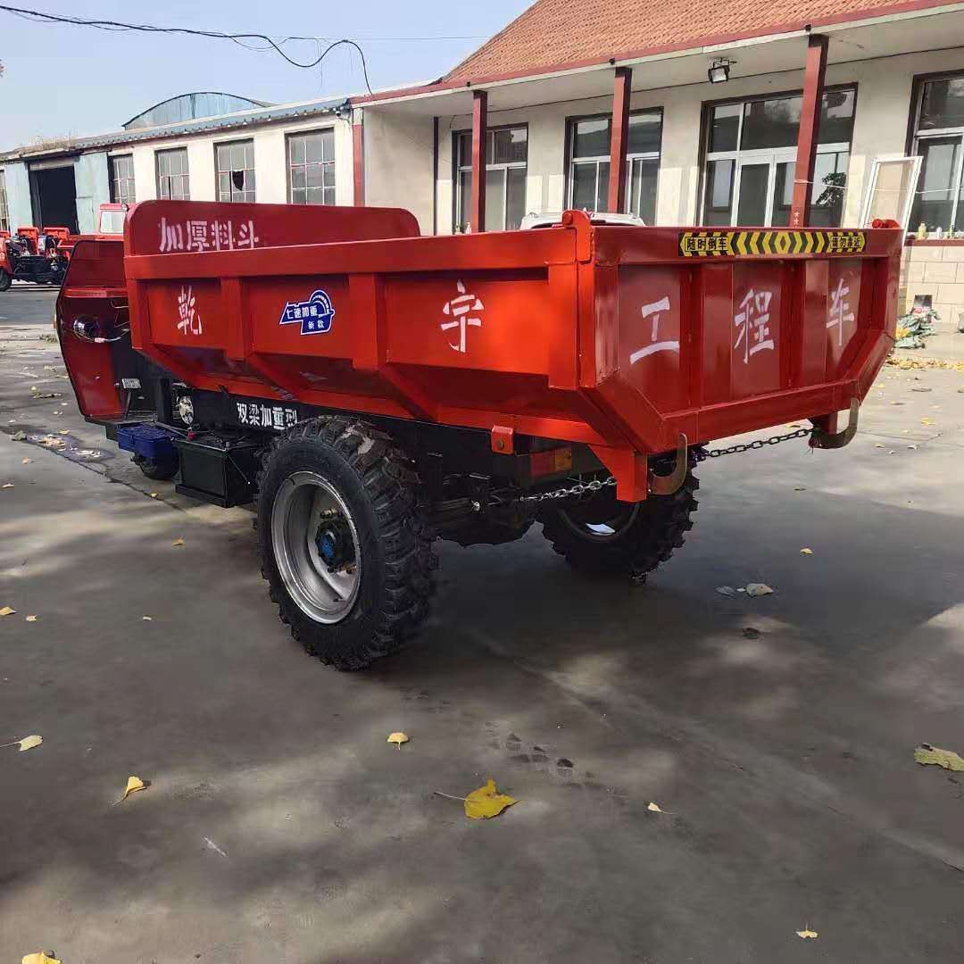 大马力农用柴油三轮车 22马力常柴工程三轮车 建筑工地三轮车