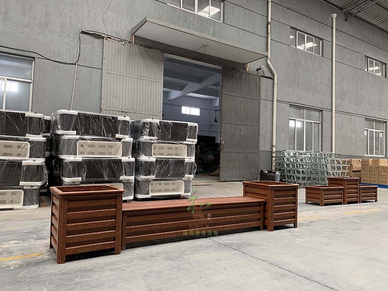 座椅花箱铝合金花箱花箱批发花箱订做厂家户外花箱市政花箱