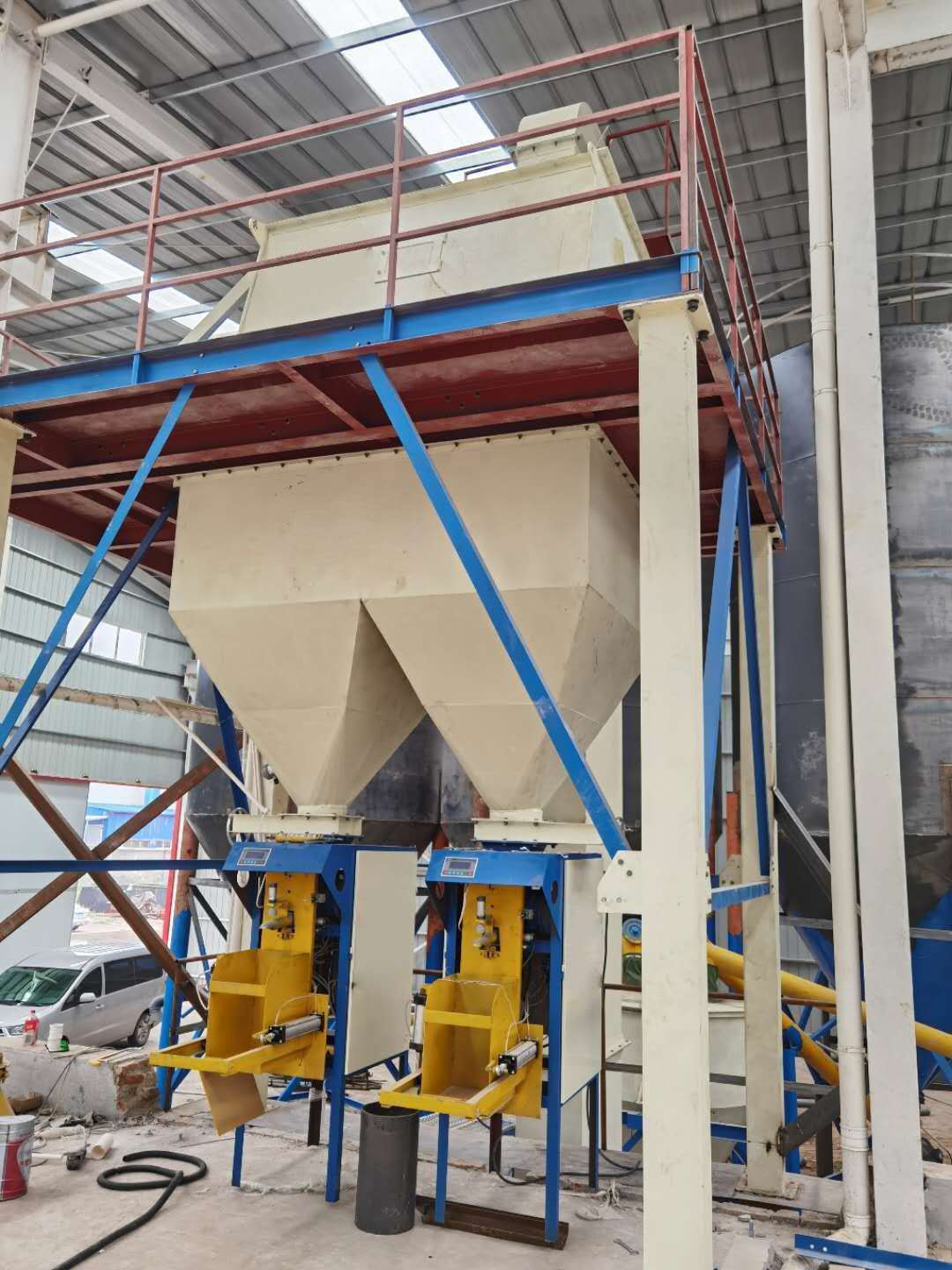 厂家定制轻质抹灰石膏设备 轻质石膏砂浆生产线 轻质石膏混合机