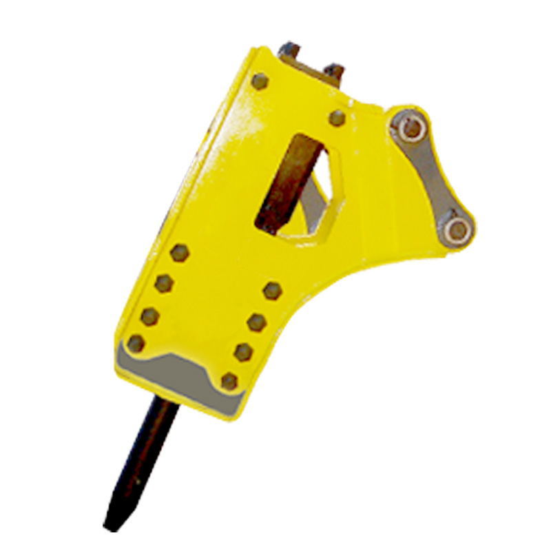 厂家供应液压属具破碎锤 炮锤挖掘机带破碎器 开山凿石破碎锤