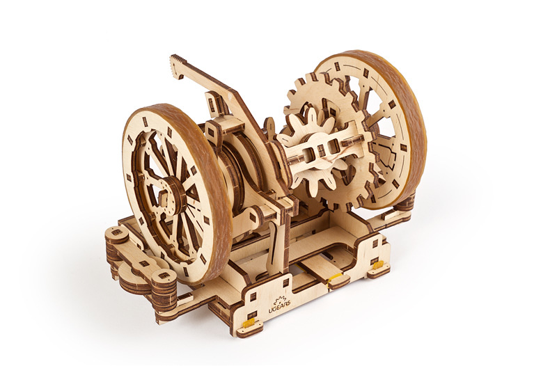 乌克兰ugears乌格stem木质机械传动模型拼装虚拟现实ar交互玩具