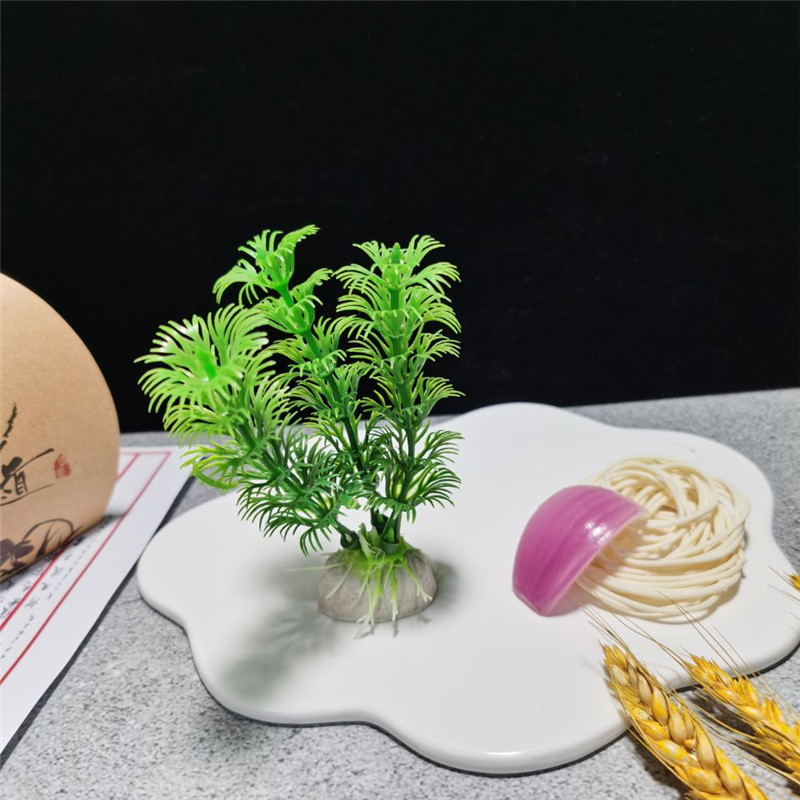 酒店冷菜品摆盘装饰花草 盘饰寿司刺身拼盘创意盘头点缀仿真小花