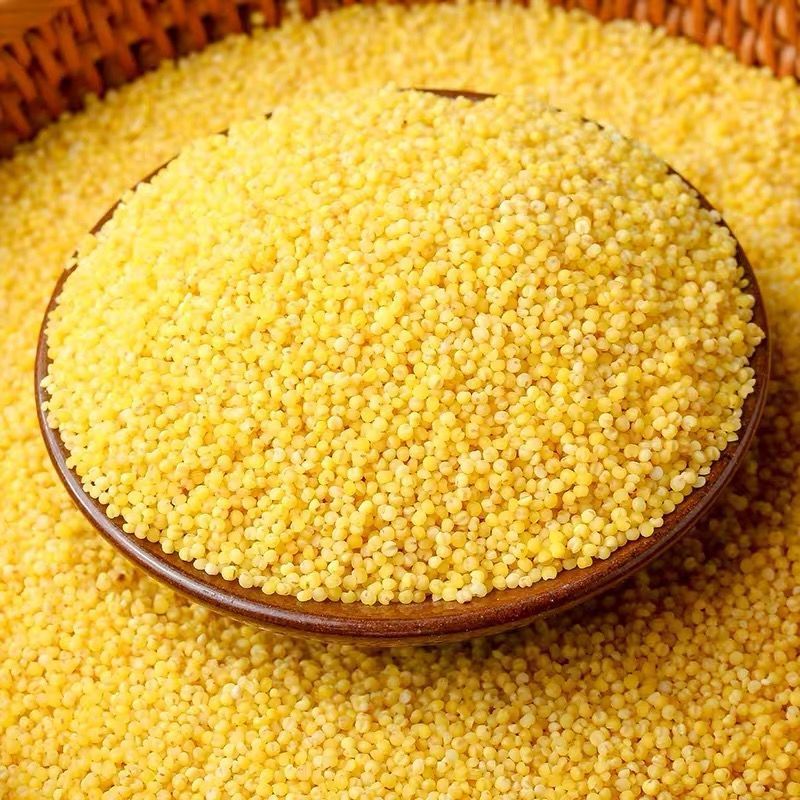 汾都香黄小米五谷杂粮农家新小米石磨农家小黄米黄小米真空2斤