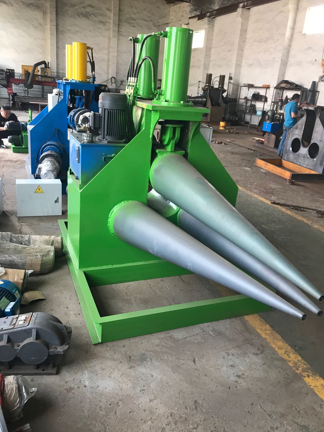 8*1600锥体卷板机 锥形卷板机 卷锥机 液压卷板机 喇叭口卷板